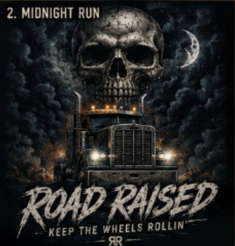 Road Raised Tee – Midnight Run