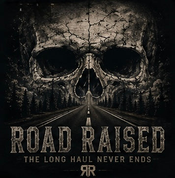 Road Raised The Long Haul tee back print