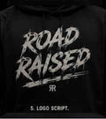Road Raised Tee – Logo Script